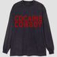 Cocaine Cowboy  Vintage Black Longsleeve (SAMPLE)
