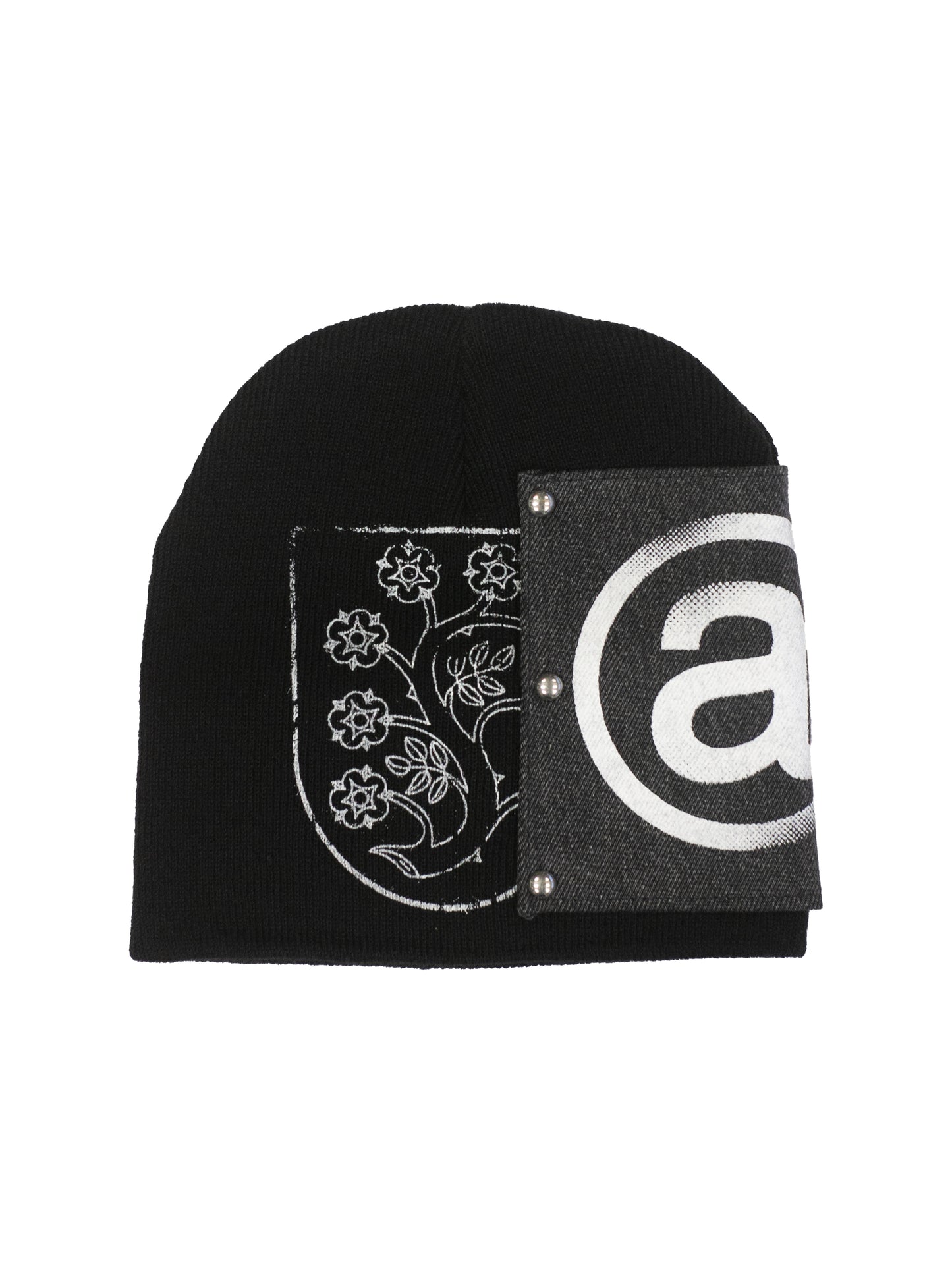 Emblem Patch Beanie #25