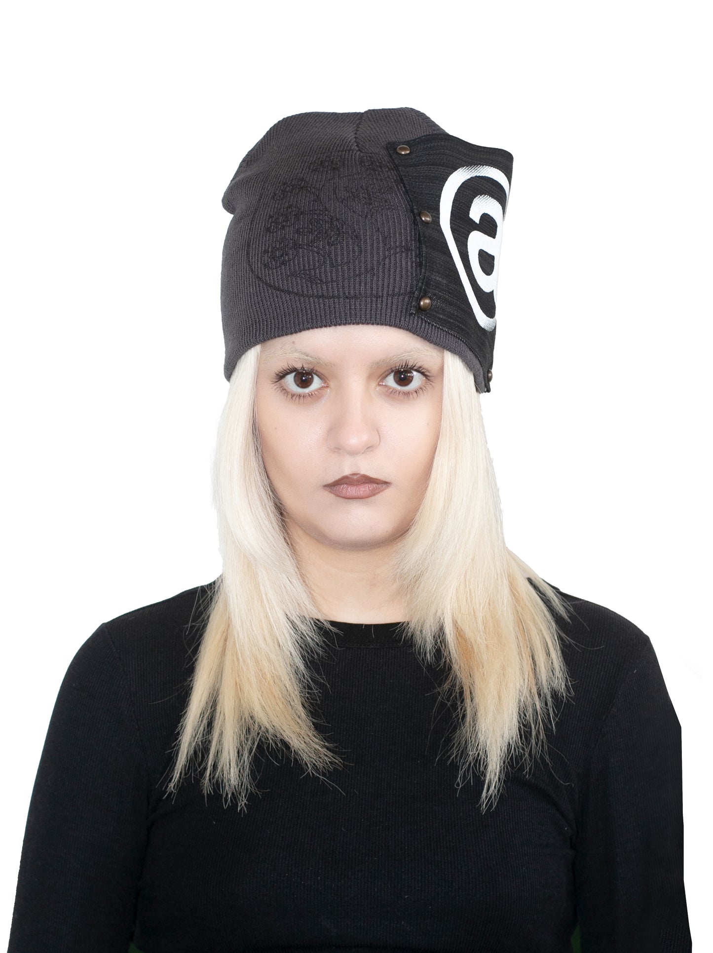 Emblem Patch Beanie #19