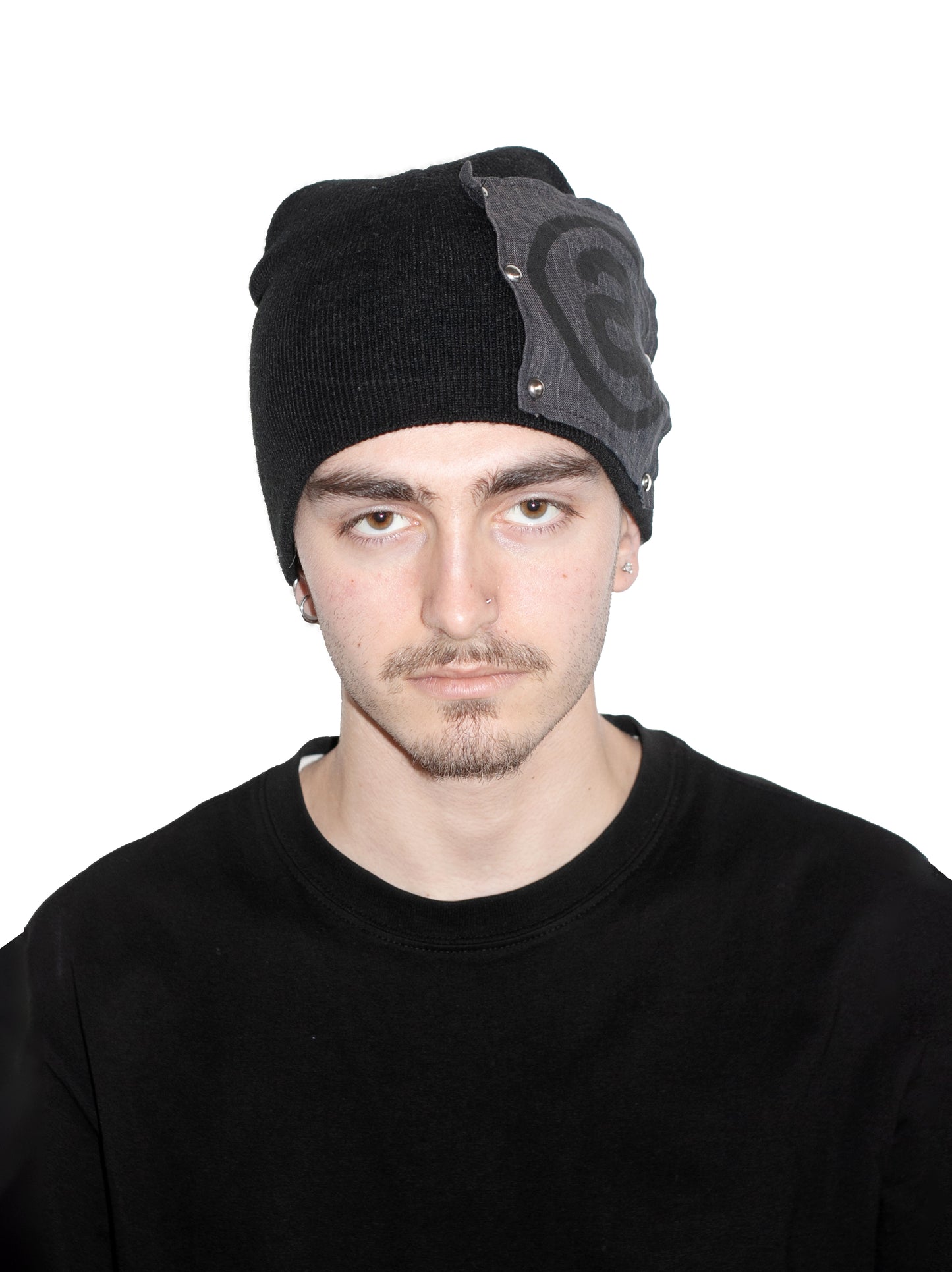 Emblem Patch Beanie #1