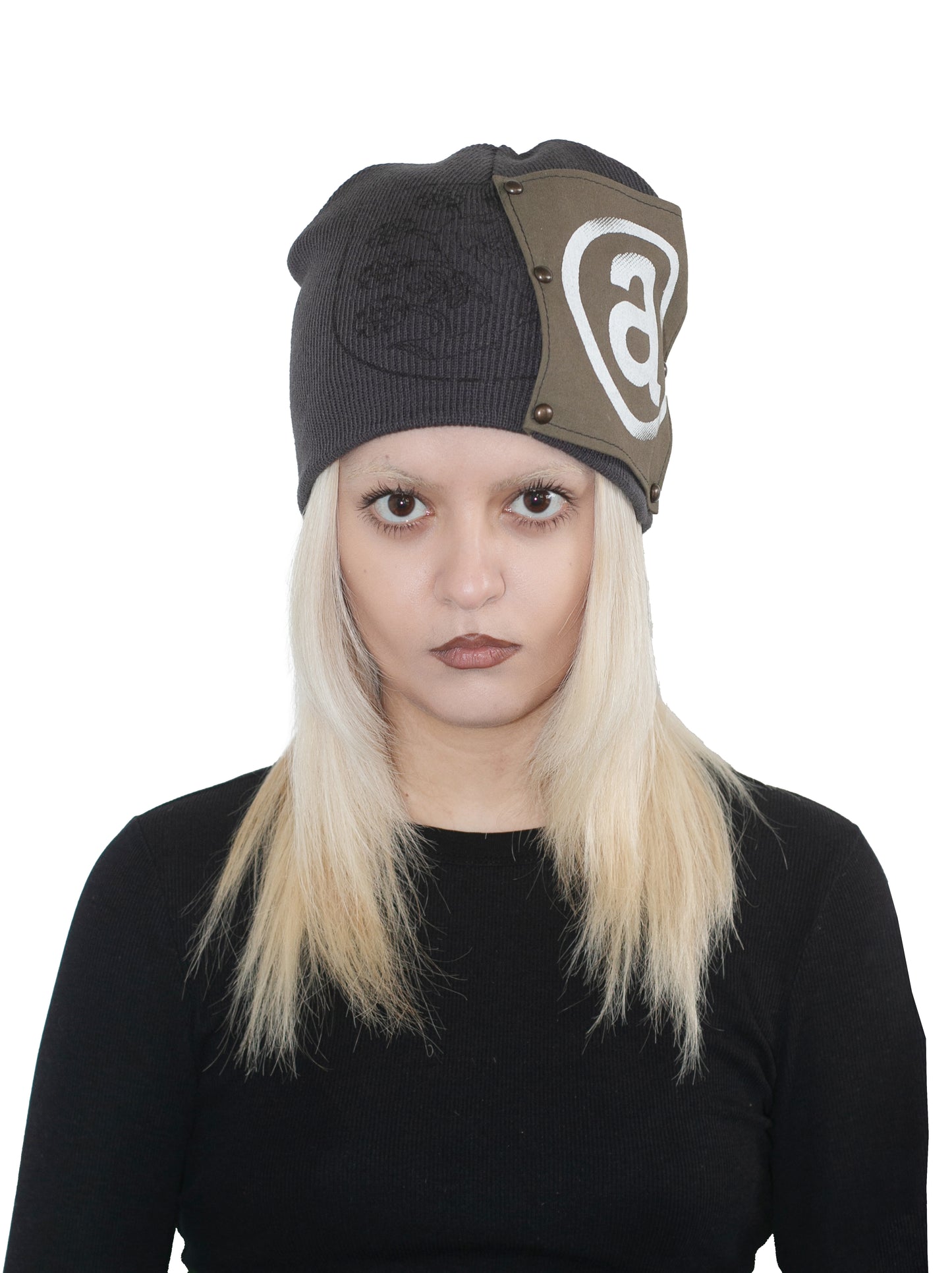Emblem Patch Beanie #20