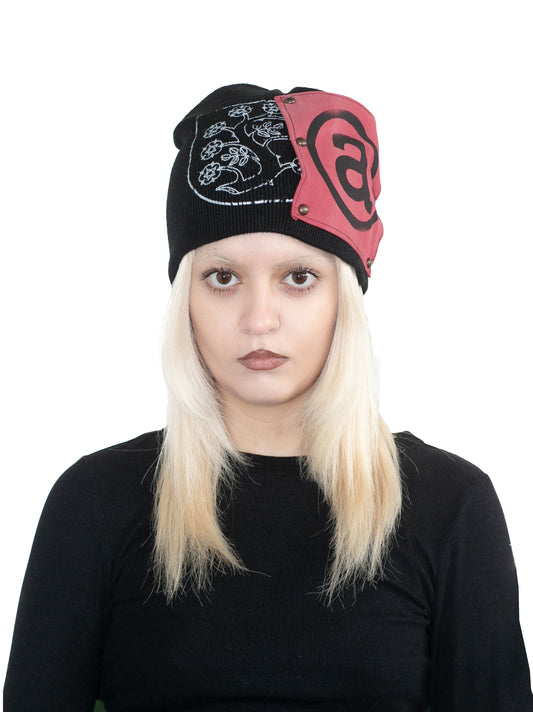 Emblem Patch Beanie #24