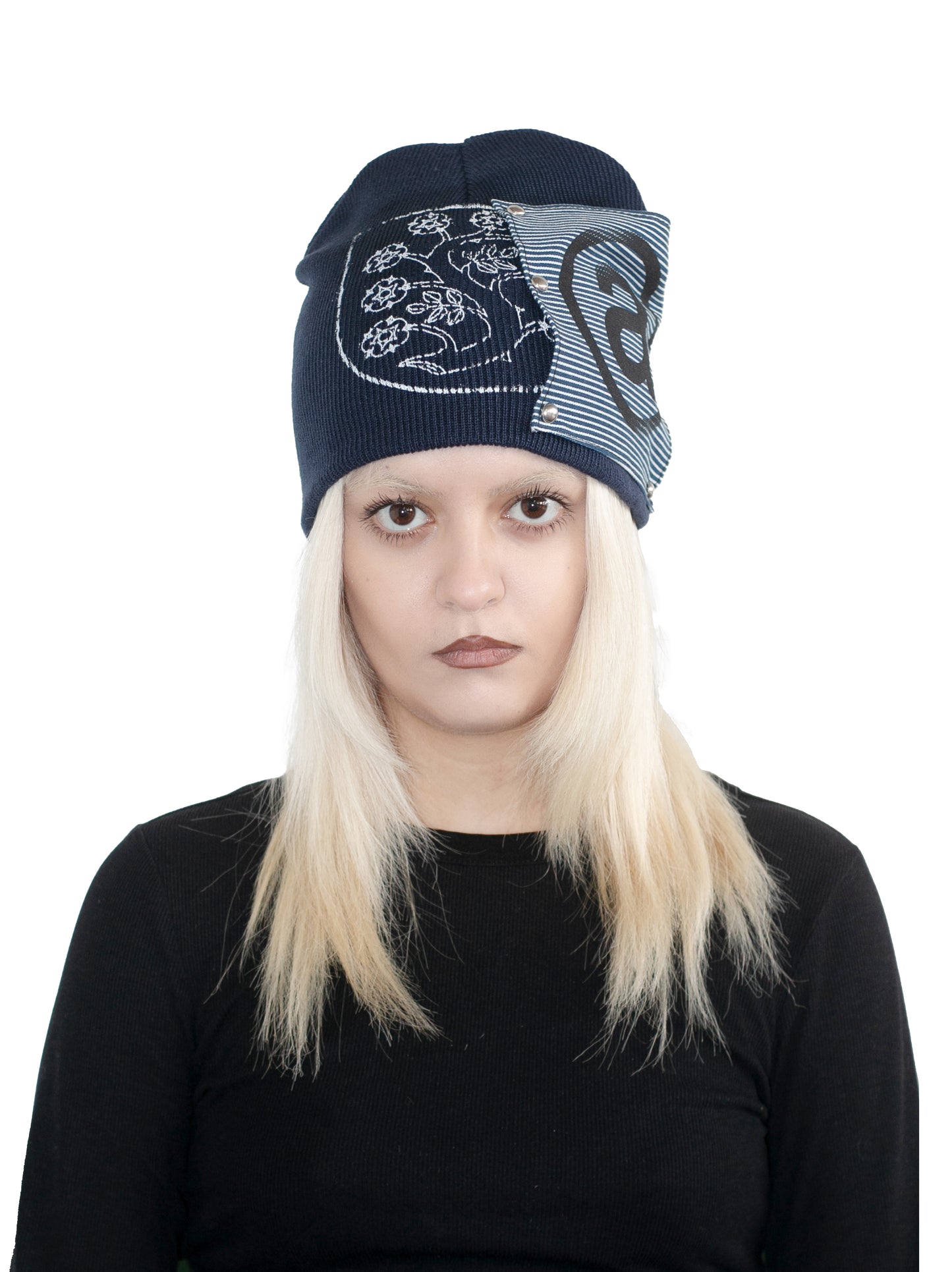 Emblem Patch Beanie #2