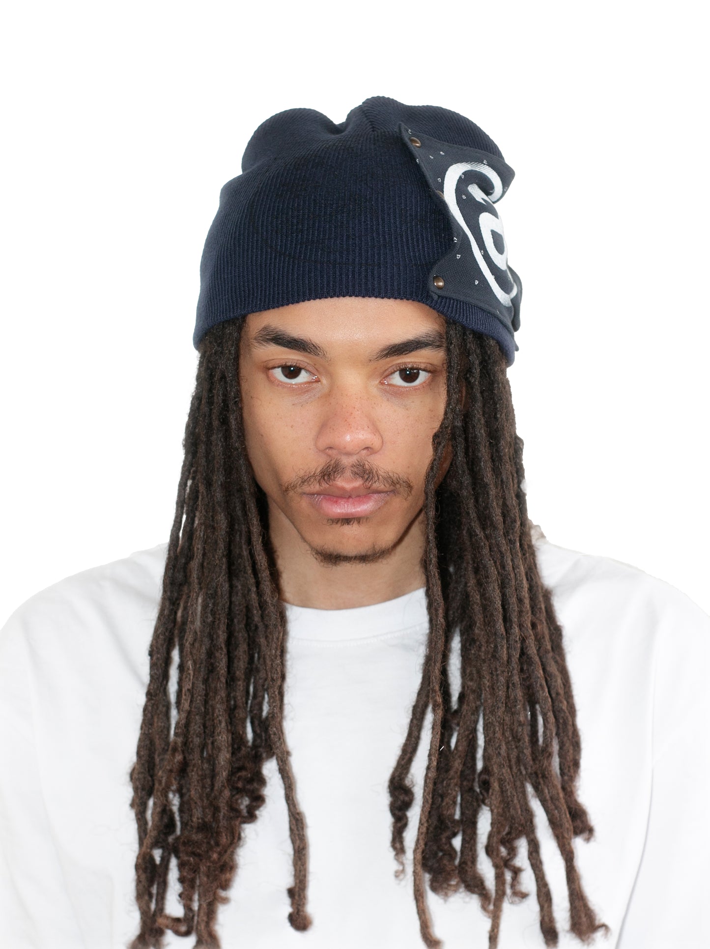 Emblem Patch Beanie #3