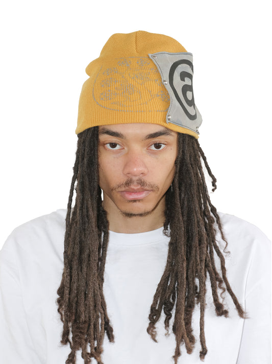 Emblem Patch Beanie #36