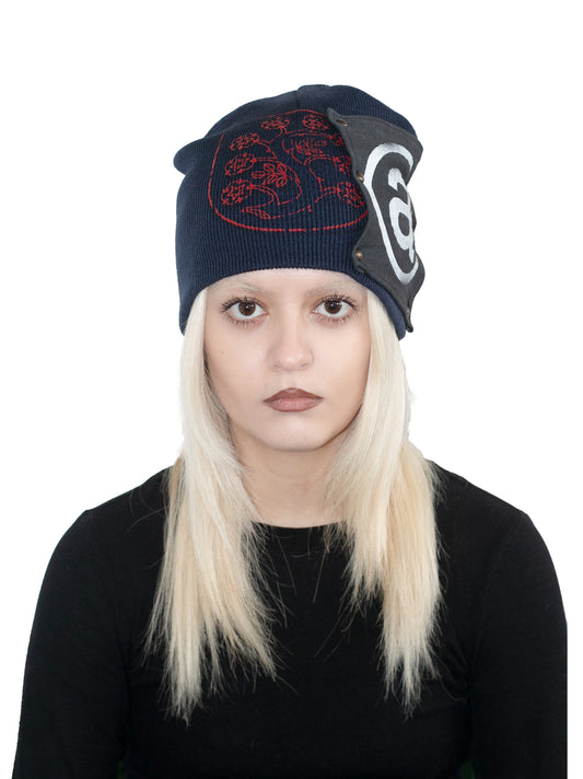Emblem Patch Beanie #8