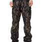 Leopard Boro Denim