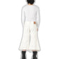Bliss White Jeans-Shorts