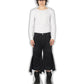 Bliss White Jeans-Shorts