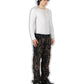Leopard Boro Denim