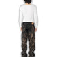 Leopard Boro Denim