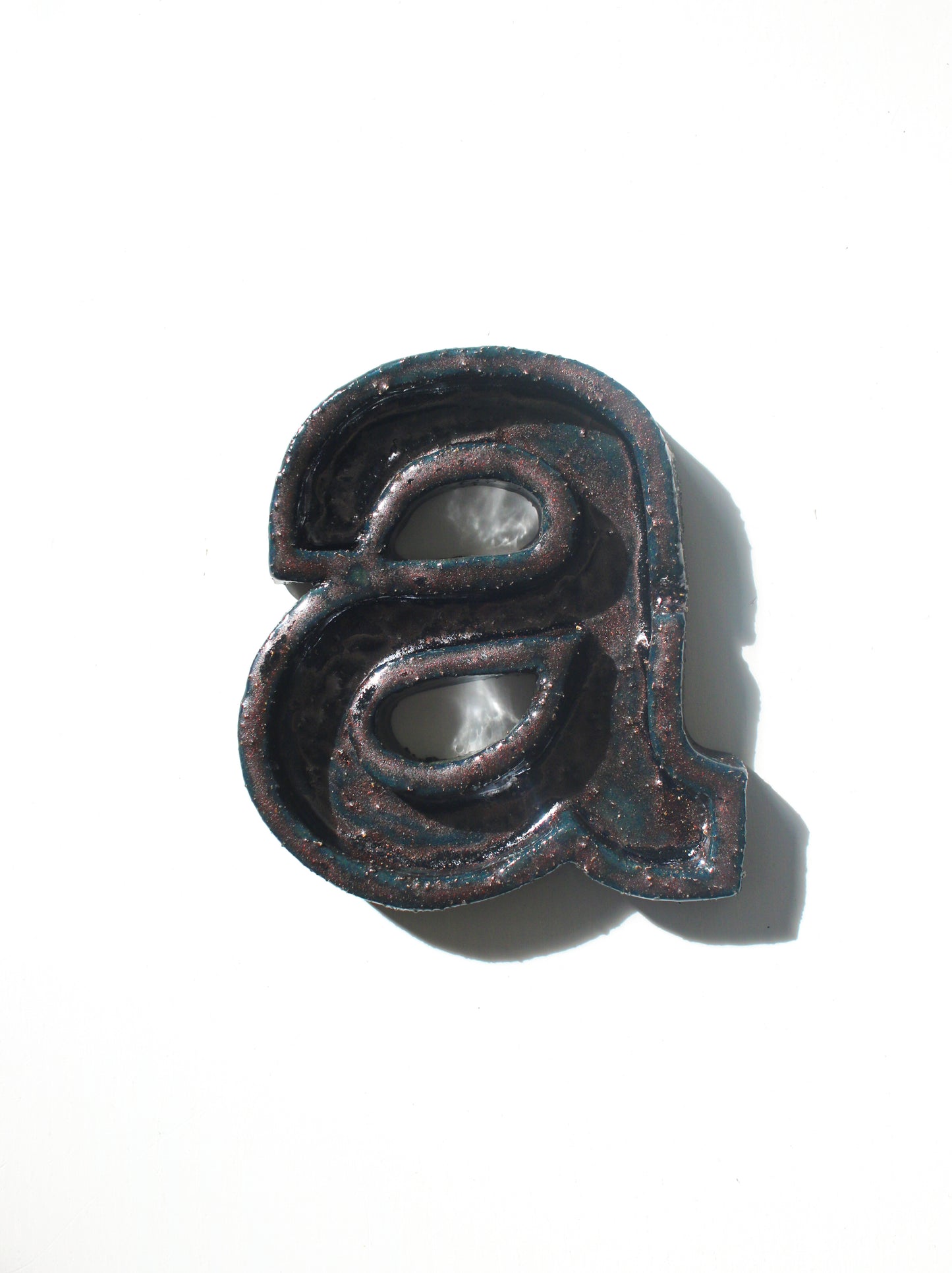 Ceramic Alphabet Ashtray